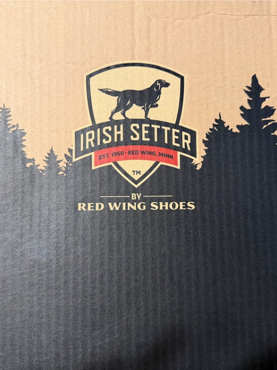 Irish Setter Brown Leather Hiking-Style Work Boots